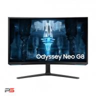 مانیتور سامسونگ Samsung Odyssey NEO G8 4K خمیده 32 اینچ